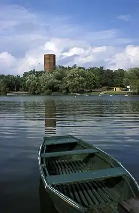 Vue du lac Gopło  