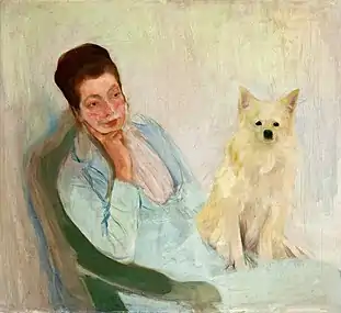 Femme au chien, musée national de Wrocław (en).