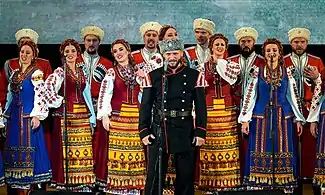 Chorale des Cosaques du Kouban.