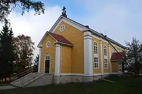 L'église de Kuhmalahti.