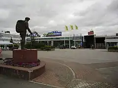 Place du marché de Kuhmo.