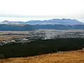 Les monts Kujū vus du mont Aso