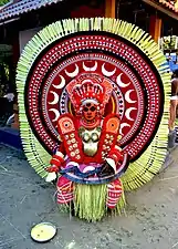 Theyyam de Kundadi Chamundi : കുണ്ടാടി ചാമുണ്ഡി തെയ്യം (ml).