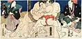 Triptyque de Kunisada Utagawa