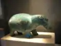 Hippopotame bleu.