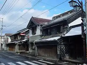 Anciennes maisons de marchands du bourg de Murata (Miyagi)