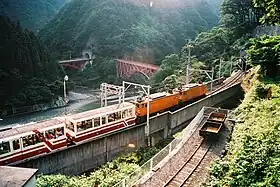 illustration de Kurobe Gorge Railway