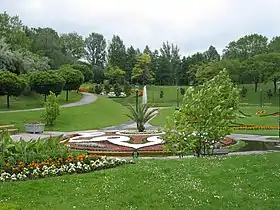 Kurpark Oberlaa au Laaer Berg.