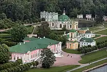 Le château de Kouskovo.