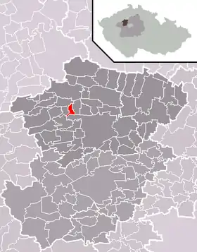 Localisation de Kutrovice