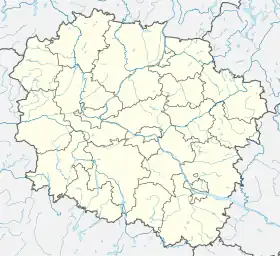 Voir sur la carte administrative de Voïvodie de Couïavie-Poméranie