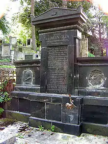 Tombe de Géza Kuun (†1905)