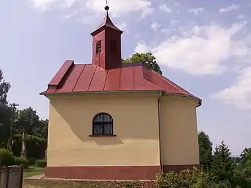 Chapelle Saint-Laurent à Květná.