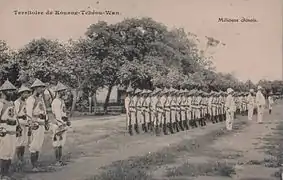 Miliciens chinois - Kouang-Tchéou-Wan.