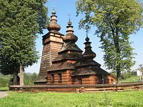 Image illustrative de l’article Tserkvas en bois de la région des Carpates en Pologne et en Ukraine