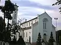 Vue de l'église catholique de Kybartai