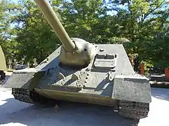 Un chasseur de char SU-85,