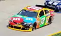 Kyle Busch, lors des STP Gas Booster 500 sur le Martinsville Speedway en 2013