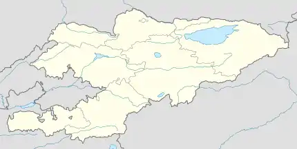 Voir sur la carte administrative du Kirghizistan