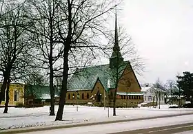 L'église de Mariehamn.