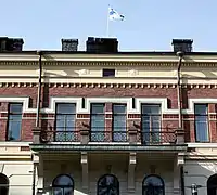 Ancien bâtiment du conseil régional de Oulu, 1890.