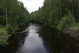 La canal de Läsäkoski.