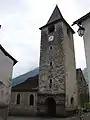 Tour de l'église de Lées.