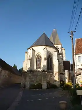 Église Saint-Éloi de Léglantierschœur, clocher