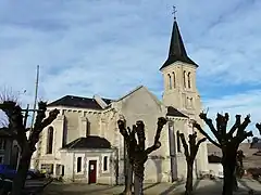 L'église saint-Cloud.