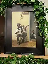 Léon Delachaux - The Banjo Player, 1881