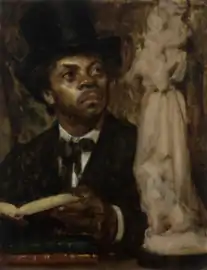 Portrait d'Ira Aldridge par Léon Herbo (1850-1907)