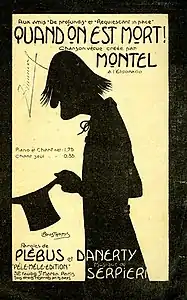 Montel : Quand on est mort (1912)