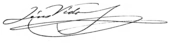 signature de Léon Vidal (photographe)