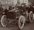 Léonce Girardot vainqueur de la Course du Catalogue, en février 1900.