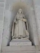 Statue de Sainte Walburge.