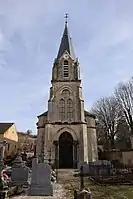 L'église Saint-Barthélémy.