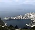 Le « cap du Lézard » (Calanque de Morgiou), près de Marseille.