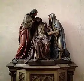 La Mort de Joseph, église Sainte-Marie de Lügde