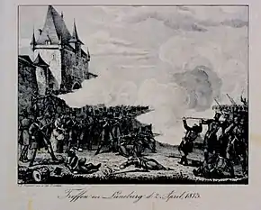 Description de l'image Lüneburg Schlacht 1813.jpg.