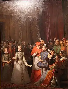 L'Éducation de Marie Stuart à la cour de François II (1836), Versailles, Grand Trianon.