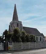 L'église  Saint-Martin.