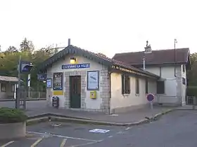Vue de la gare de L'Étang-la-Ville