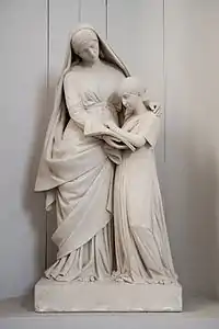 L'Éducation de la Vierge Marie par sainte Anne (1844), Versailles, chapelle du Petit Trianon.