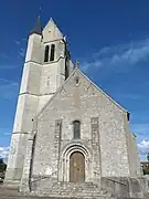 L'église Saint-Étienne, classée MH en 1907.