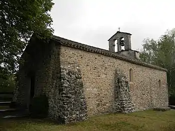 L'église Saint-Nizier de Chavagneux.