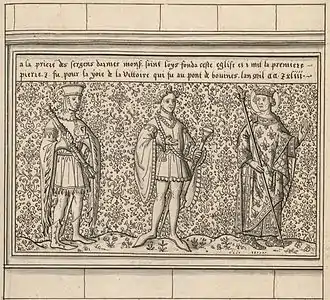 Louis IX et les sergents.