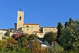 L'église de La Gaude.