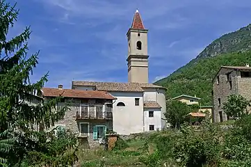 L'église de Roussillon.