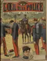 « Chassés par l'armée ! » (L'Œil de la police, tome 84 de 1910).