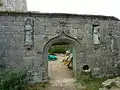 Entrée de l'abbaye.